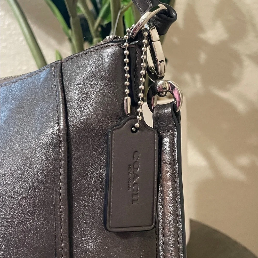 Coach Dark Chocolate Brown Shoulder Bag